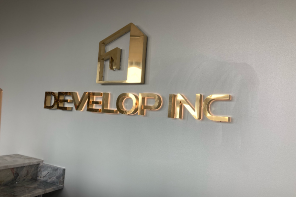 Develop Inc Interior Sign